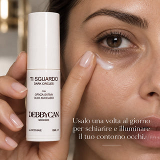 Ti Sguardo - Trattamento Schiarente Occhiaie. Illuminante e Idratante