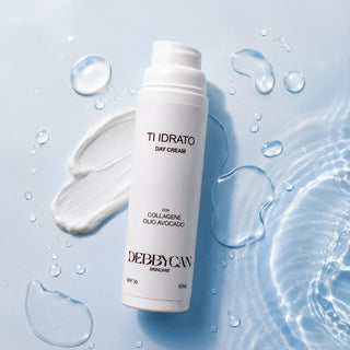 Ti idrato - Crema Giorno Idratante e Nutriente con Acido Ialuronico, Collagene, Ceramidi e Bava di Lumaca
