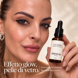 Ti illumino - Peeling Viso Illuminante con Acido Mandelico. Effetto Glow
