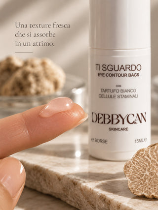 Ti Sguardo - Gel Contorno Occhi Anti-Borse. Effetto Sguardo Riposato