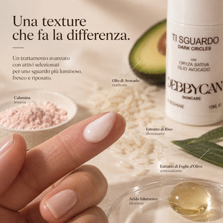 Ti Sguardo - Trattamento Schiarente Occhiaie. Illuminante e Idratante