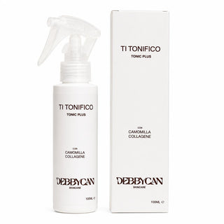 Ti Tonifico - Tonico Viso con Collagene e Acque Floreali. Nutriente, Idratante e Tonificante